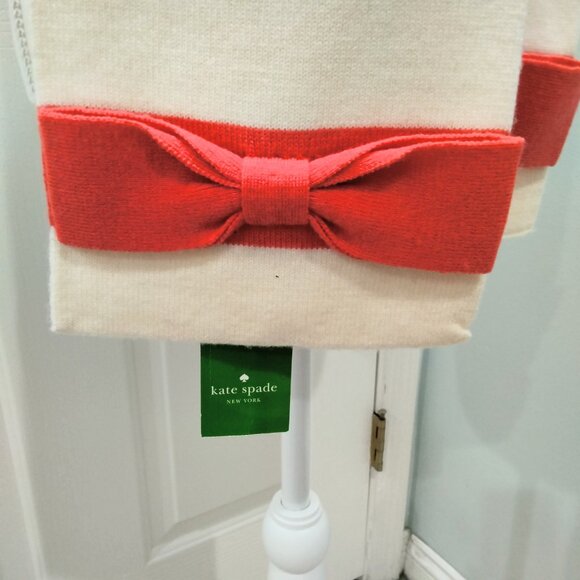 Spade Flower Stripe Knit Scarf | Kate Spade New York | Kate  Kate Spade Hudson Stripe Scarf, NWT